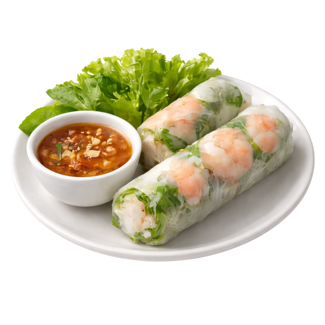 Gỏi Cuốn $6.99 Shrimp & Pork Summer Roll